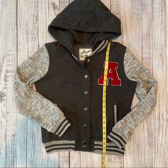 Reflex Varsity Letterman Jacket.  Size Junior Large. EUC. - Picture 6 of 9